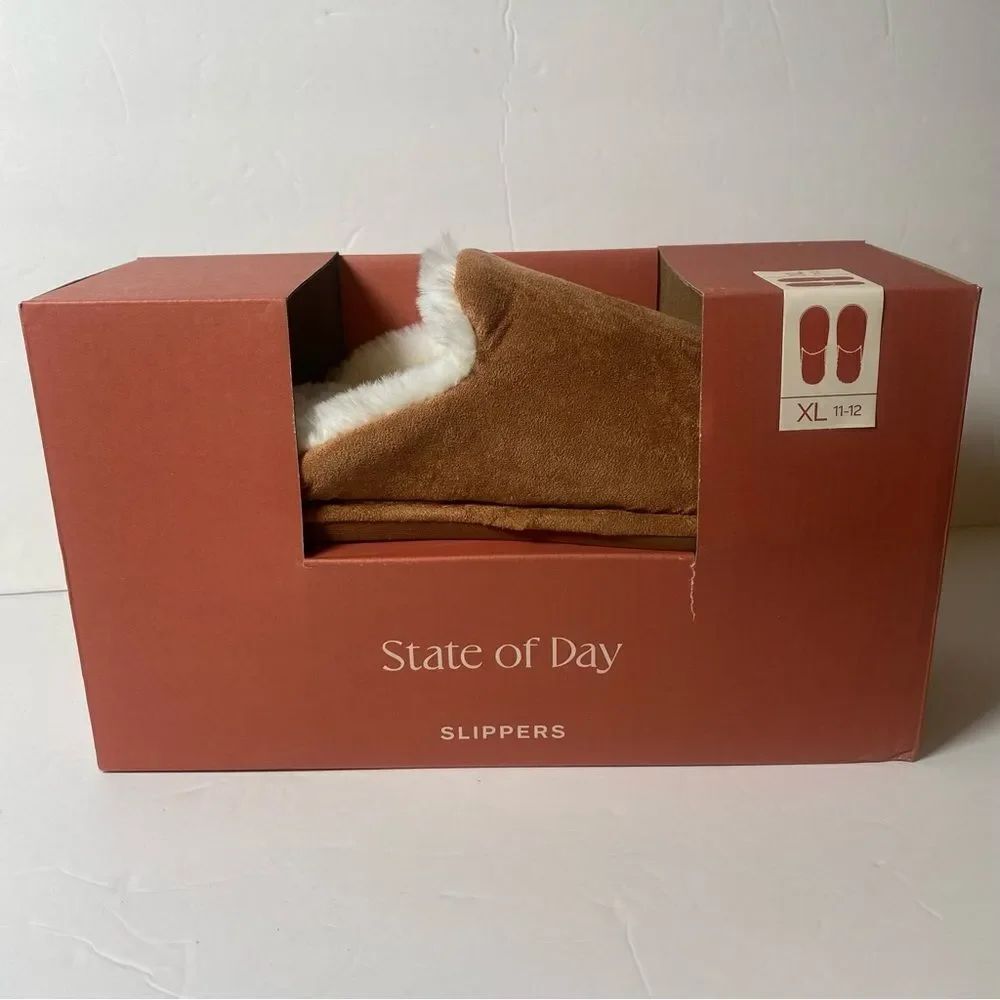 State of Day New in Box Slippers Size 11/12